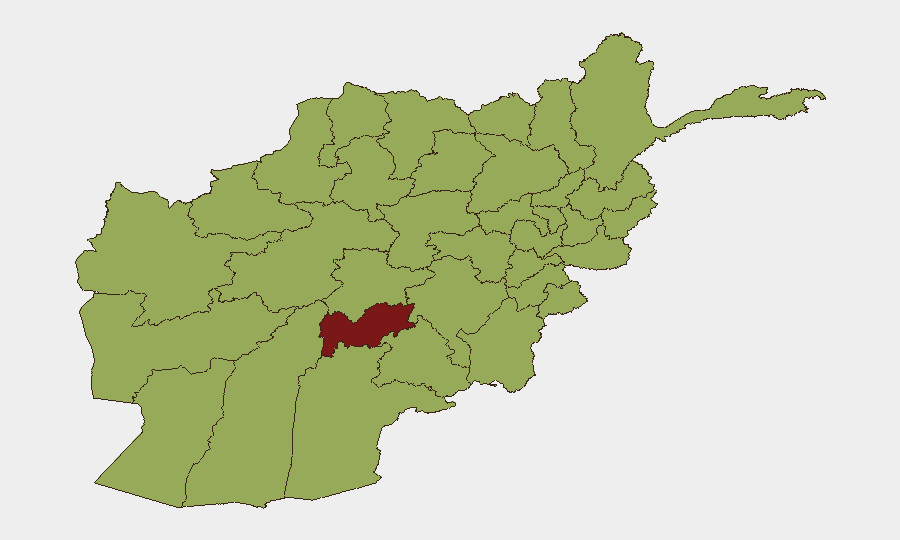 Afghanistan sub-national risk map