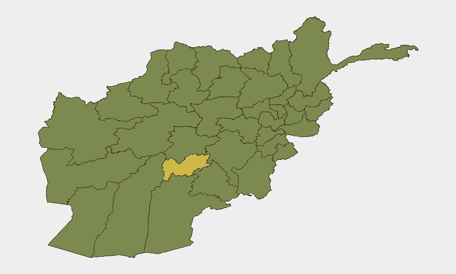 Afghanistan sub-national risk map