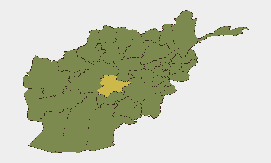 Afghanistan sub-national risk map