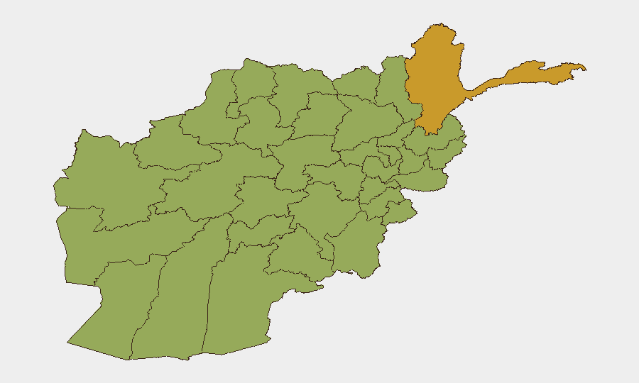 Afghanistan sub-national risk map