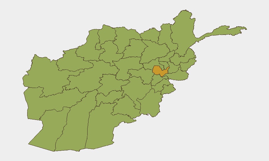 Afghanistan sub-national risk map