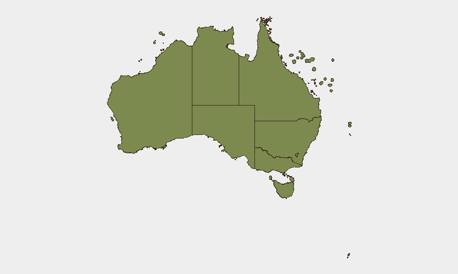 Australia sub-national risk map