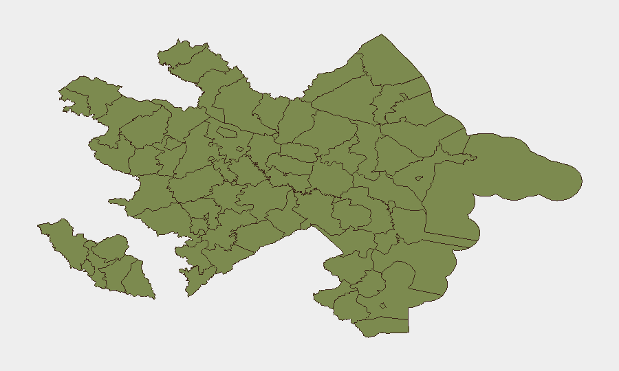 Azerbaijan sub-national risk map