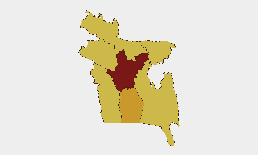 Bangladesh sub-national risk map