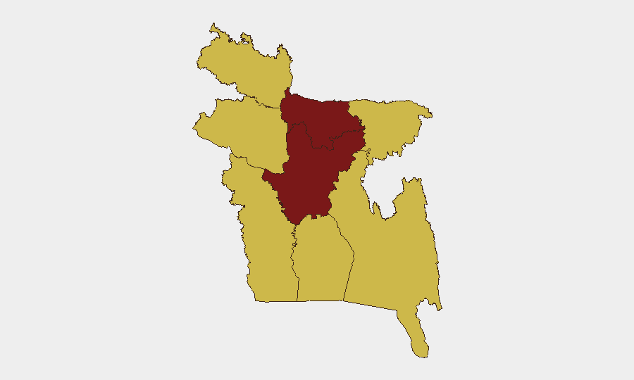 Bangladesh sub-national risk map