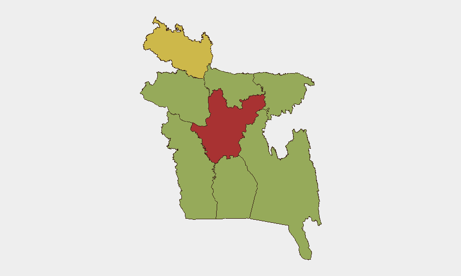 Bangladesh sub-national risk map