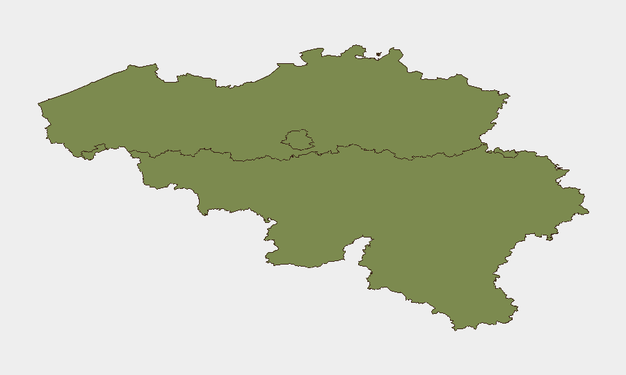 Belgium sub-national risk map