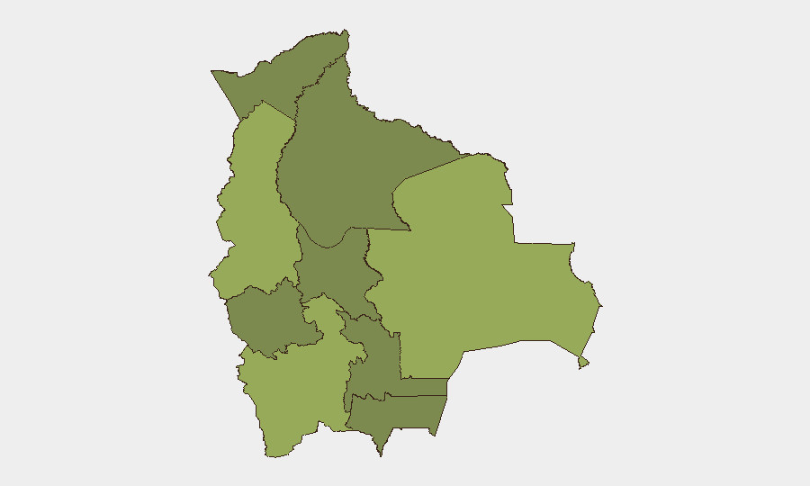 Bolivia sub-national risk map
