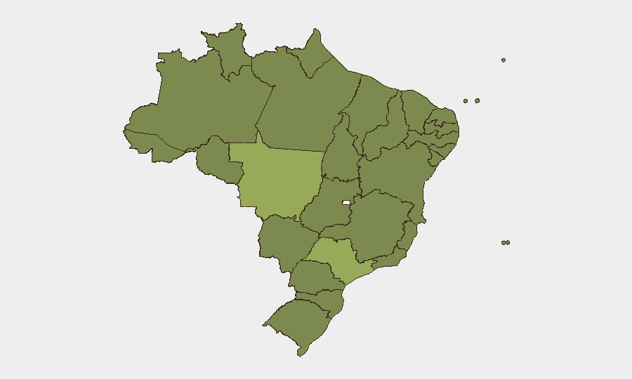 Brazil sub-national risk map