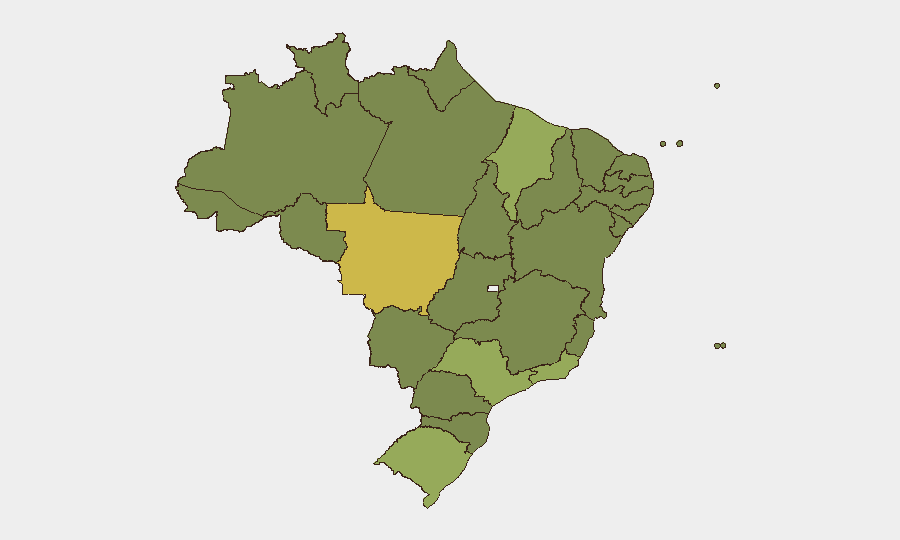 Brazil sub-national risk map