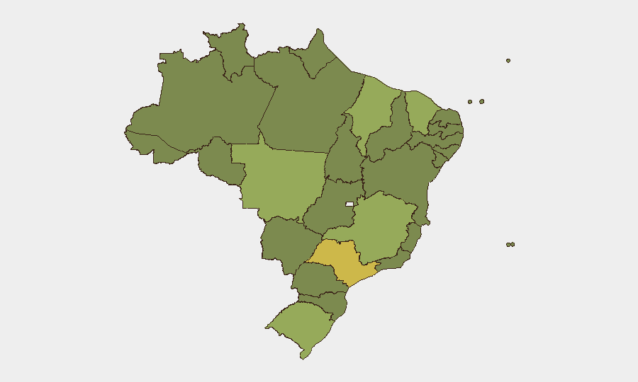 Brazil sub-national risk map