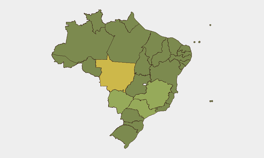 Brazil sub-national risk map