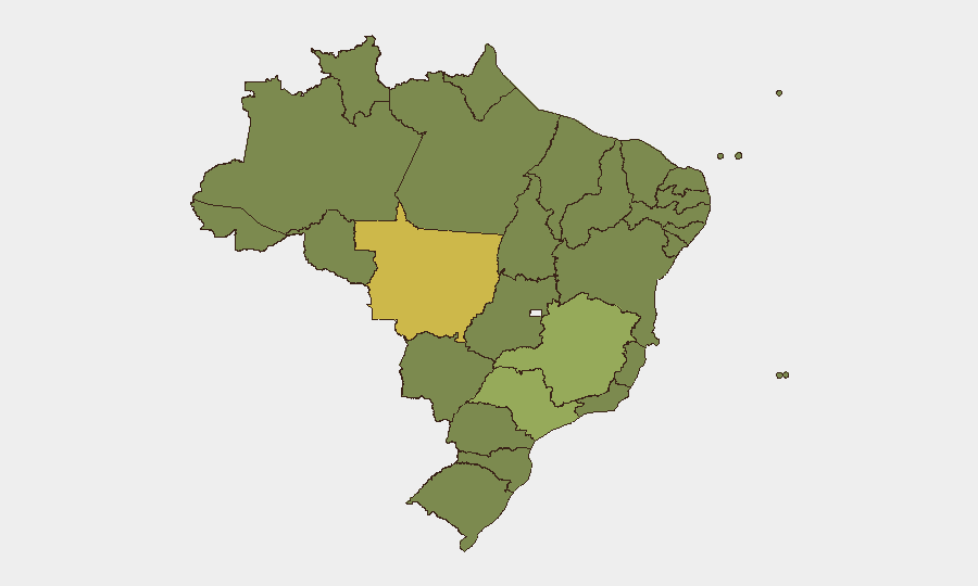 Brazil sub-national risk map