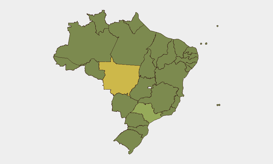 Brazil sub-national risk map