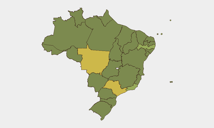 Brazil sub-national risk map