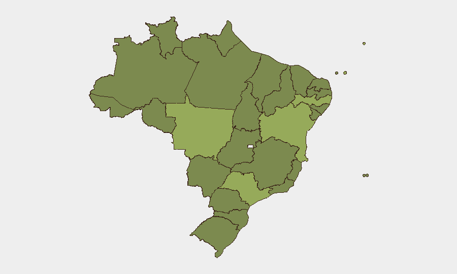 Brazil sub-national risk map