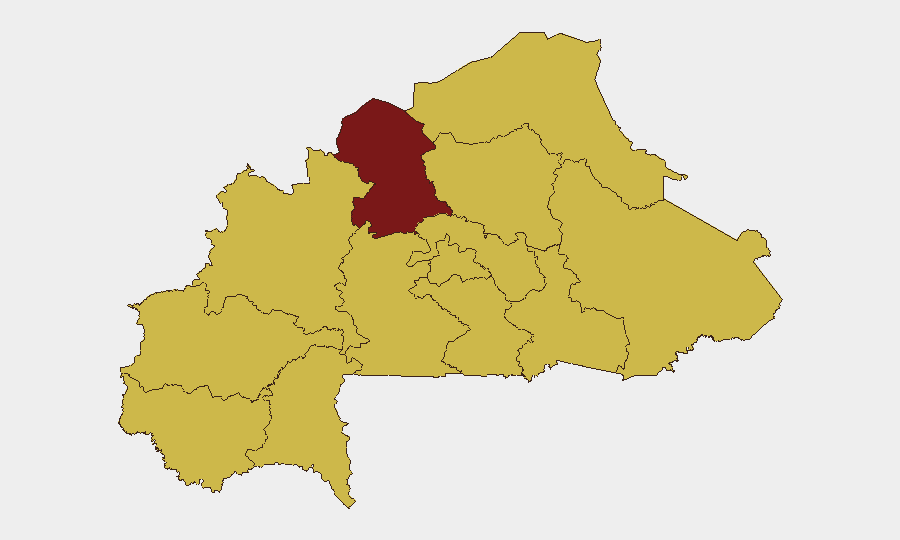 Burkina Faso sub-national risk map