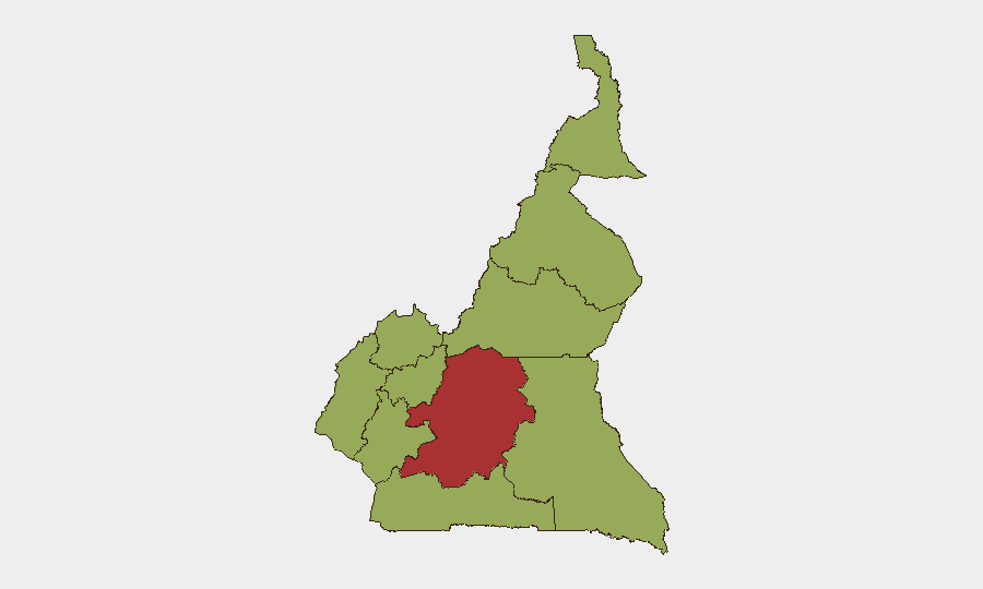 Cameroon sub-national risk map