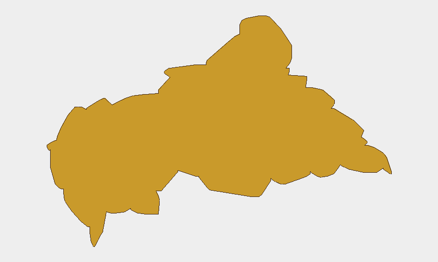 Central African Republic sub-national risk map