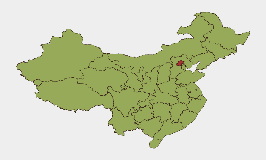 China sub-national risk map