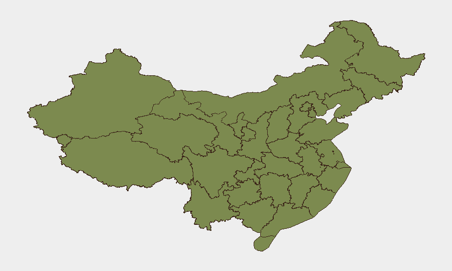 China sub-national risk map
