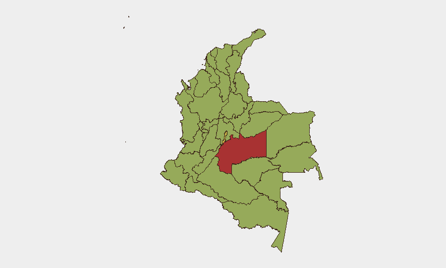 Colombia sub-national risk map