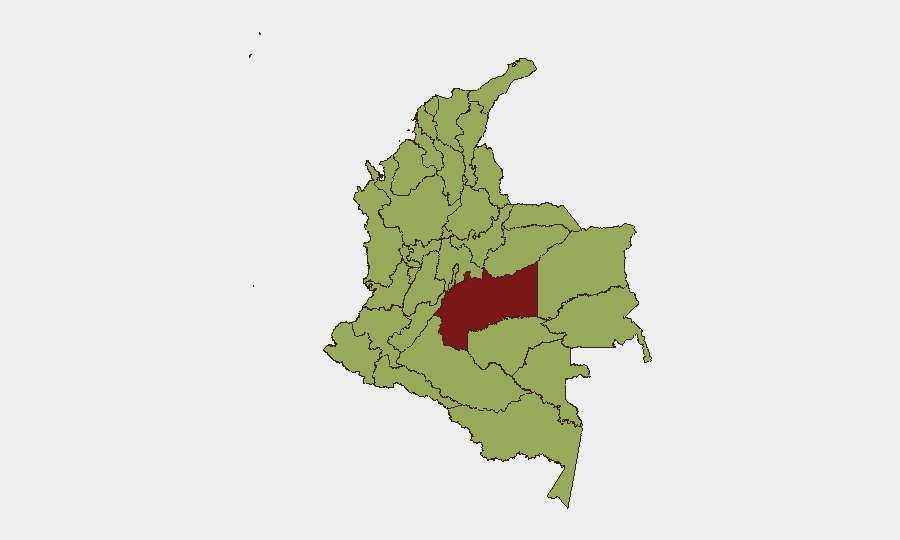 Colombia sub-national risk map