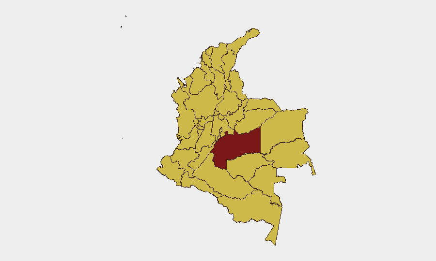 Colombia sub-national risk map