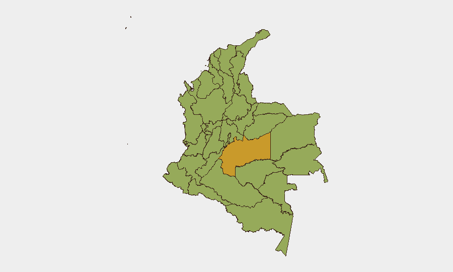 Colombia sub-national risk map