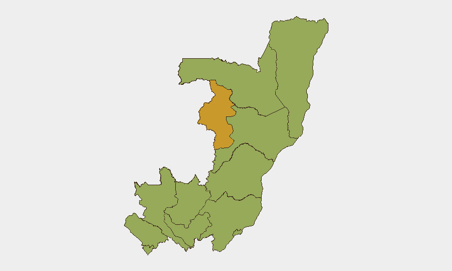 Congo sub-national risk map