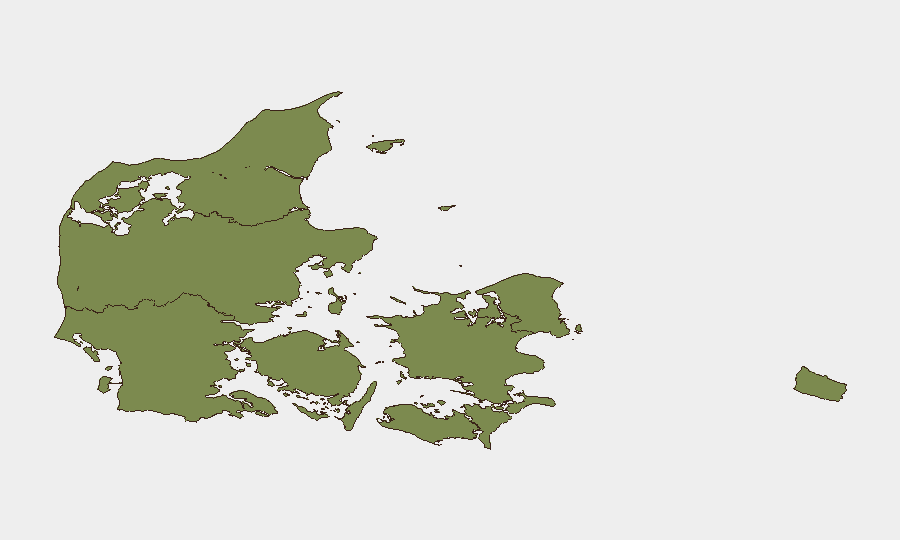 Denmark sub-national risk map