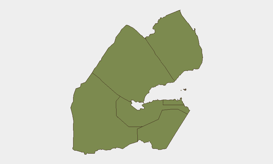 Djibouti sub-national risk map