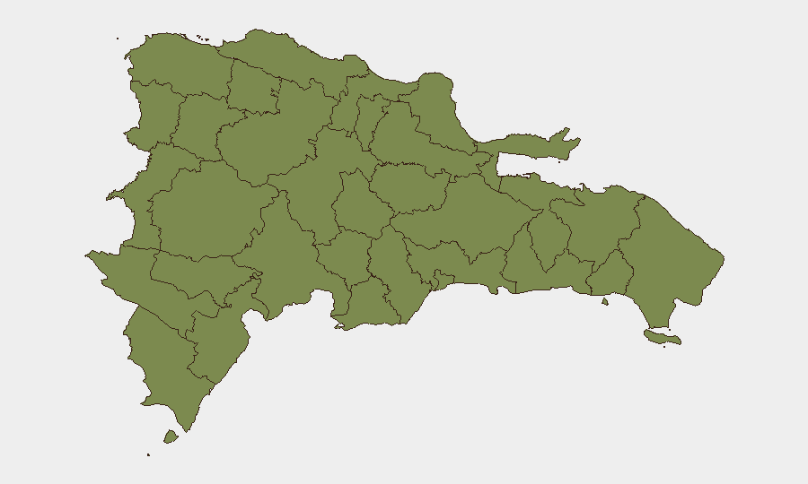 Dominican Republic sub-national risk map