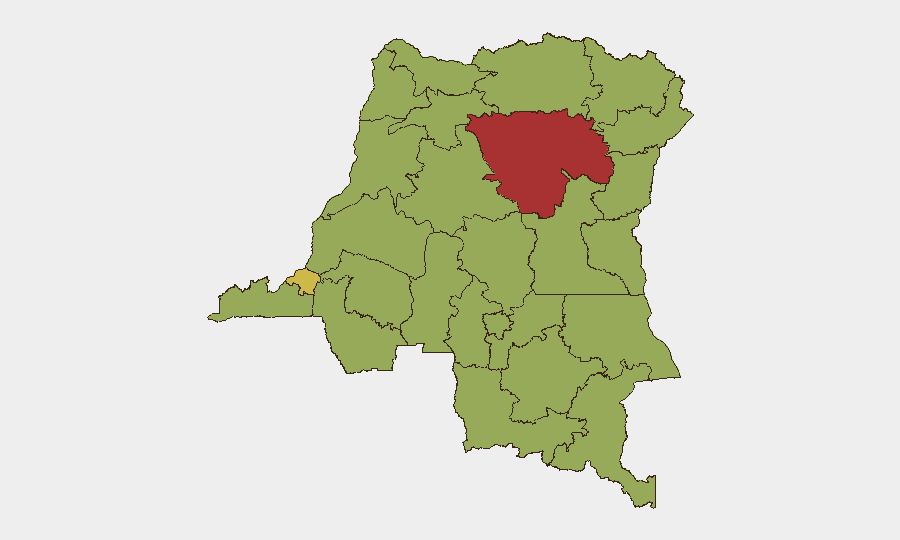 DR Congo sub-national risk map