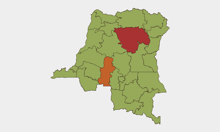 DR Congo sub-national risk map