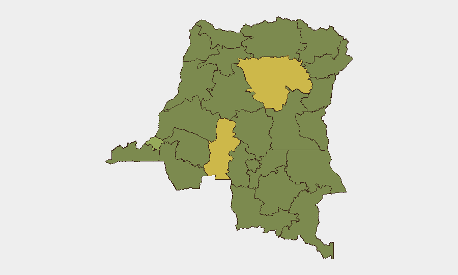 DR Congo sub-national risk map