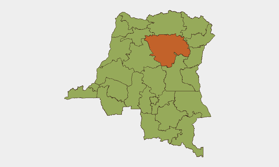 DR Congo sub-national risk map