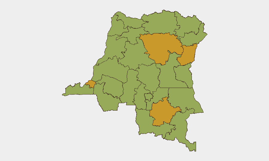 DR Congo sub-national risk map