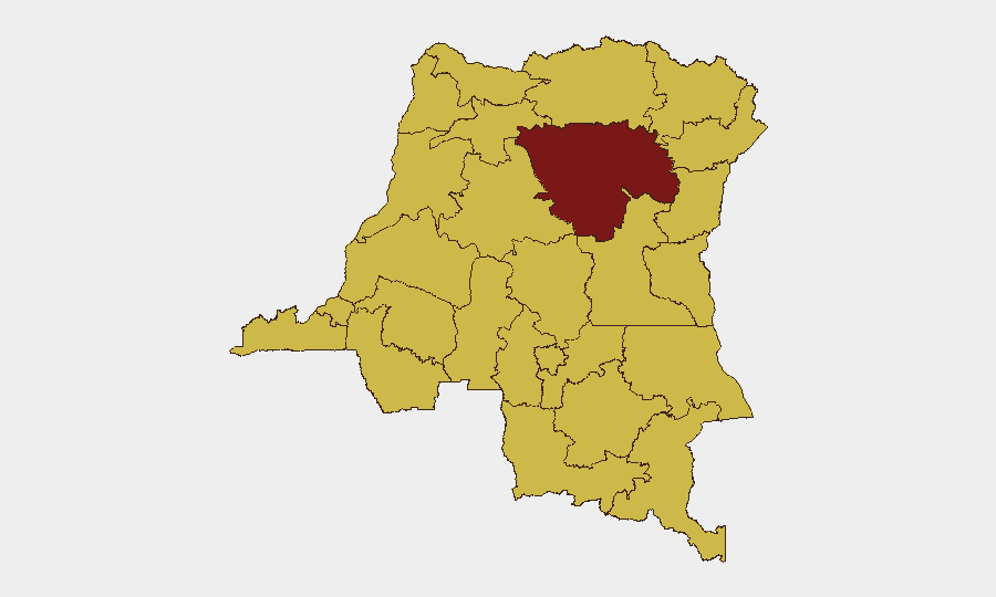 DR Congo sub-national risk map
