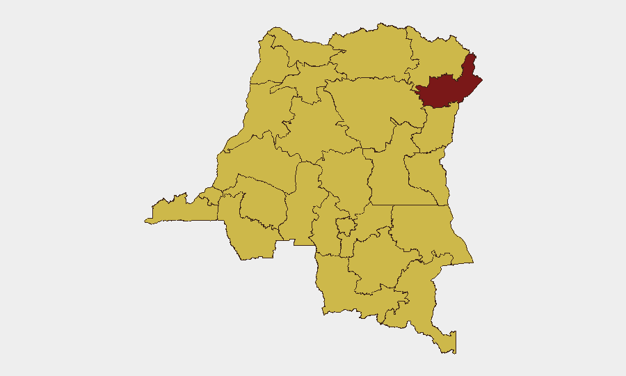 DR Congo sub-national risk map
