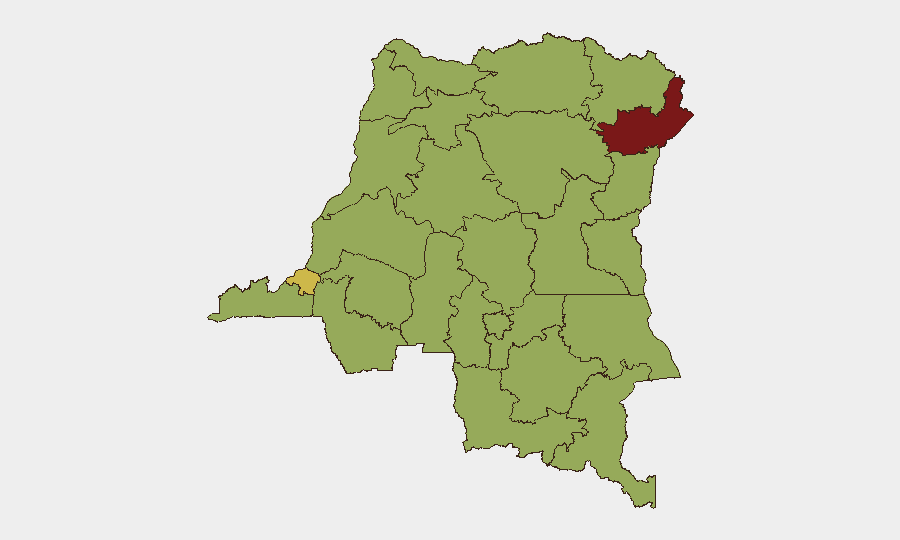 DR Congo sub-national risk map