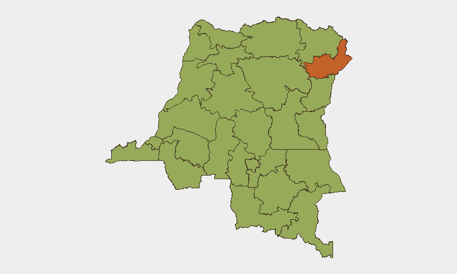 DR Congo sub-national risk map