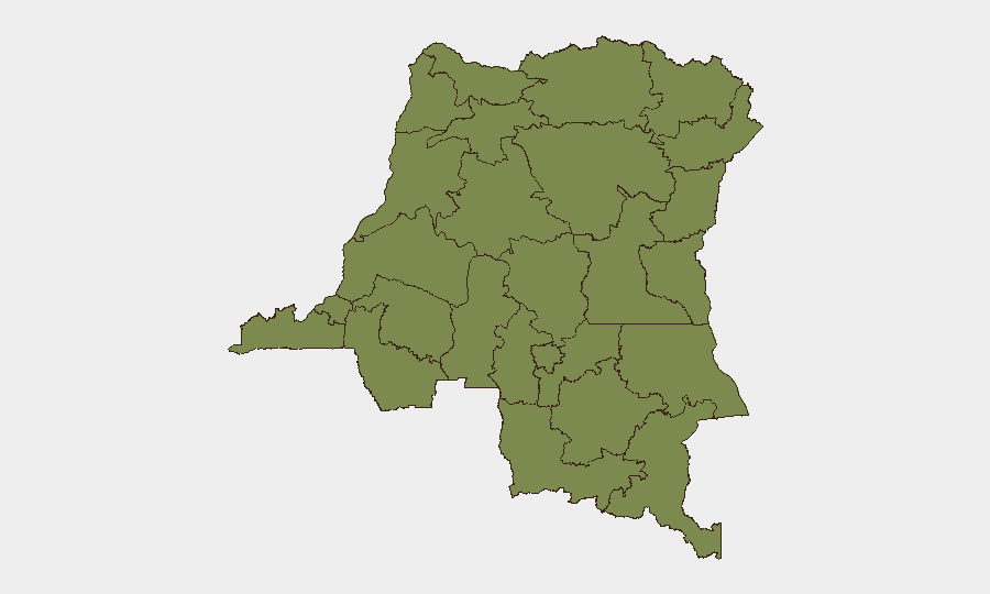 DR Congo sub-national risk map