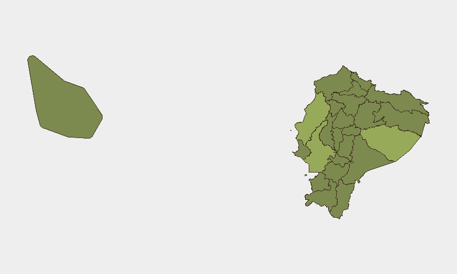 Ecuador sub-national risk map