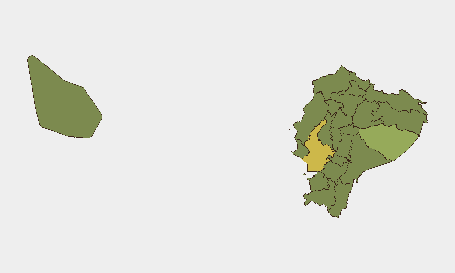 Ecuador sub-national risk map