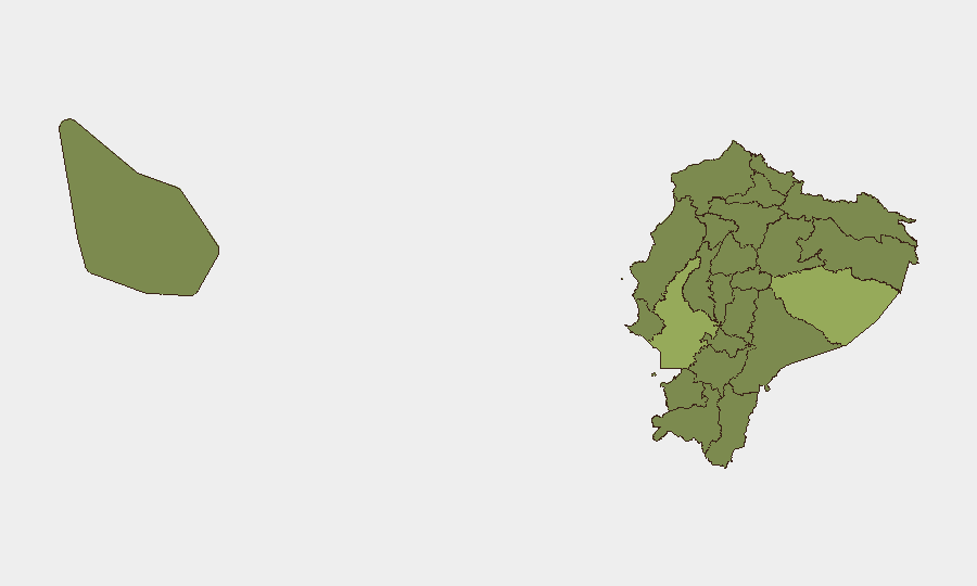 Ecuador sub-national risk map