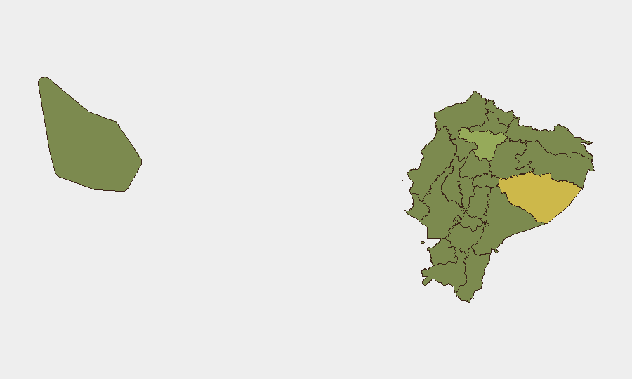 Ecuador sub-national risk map