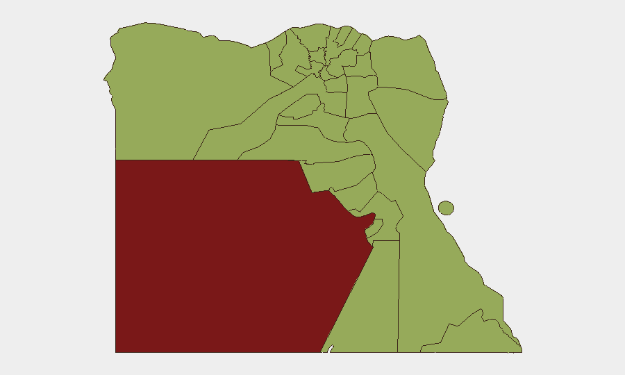 Egypt sub-national risk map