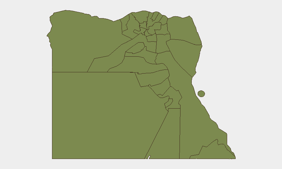 Egypt sub-national risk map