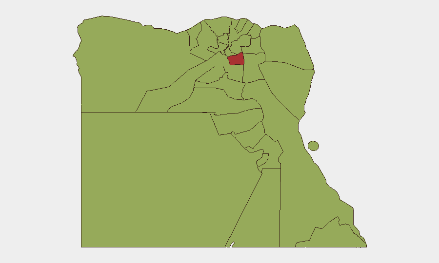 Egypt sub-national risk map
